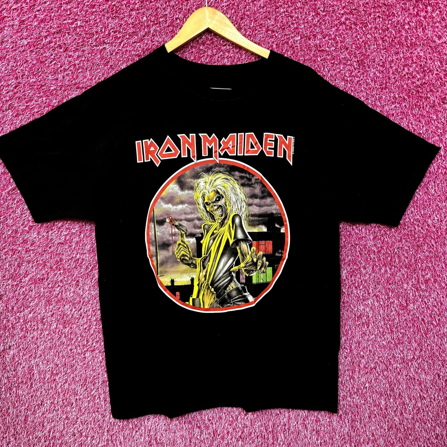 Iron Maiden Killers Cover Art Heavy Metal Tee L