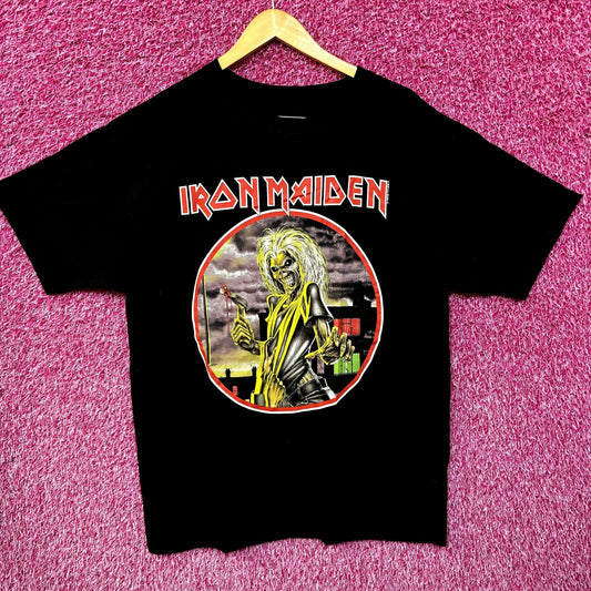 Iron Maiden Killers Cover Art Heavy Metal Tee L