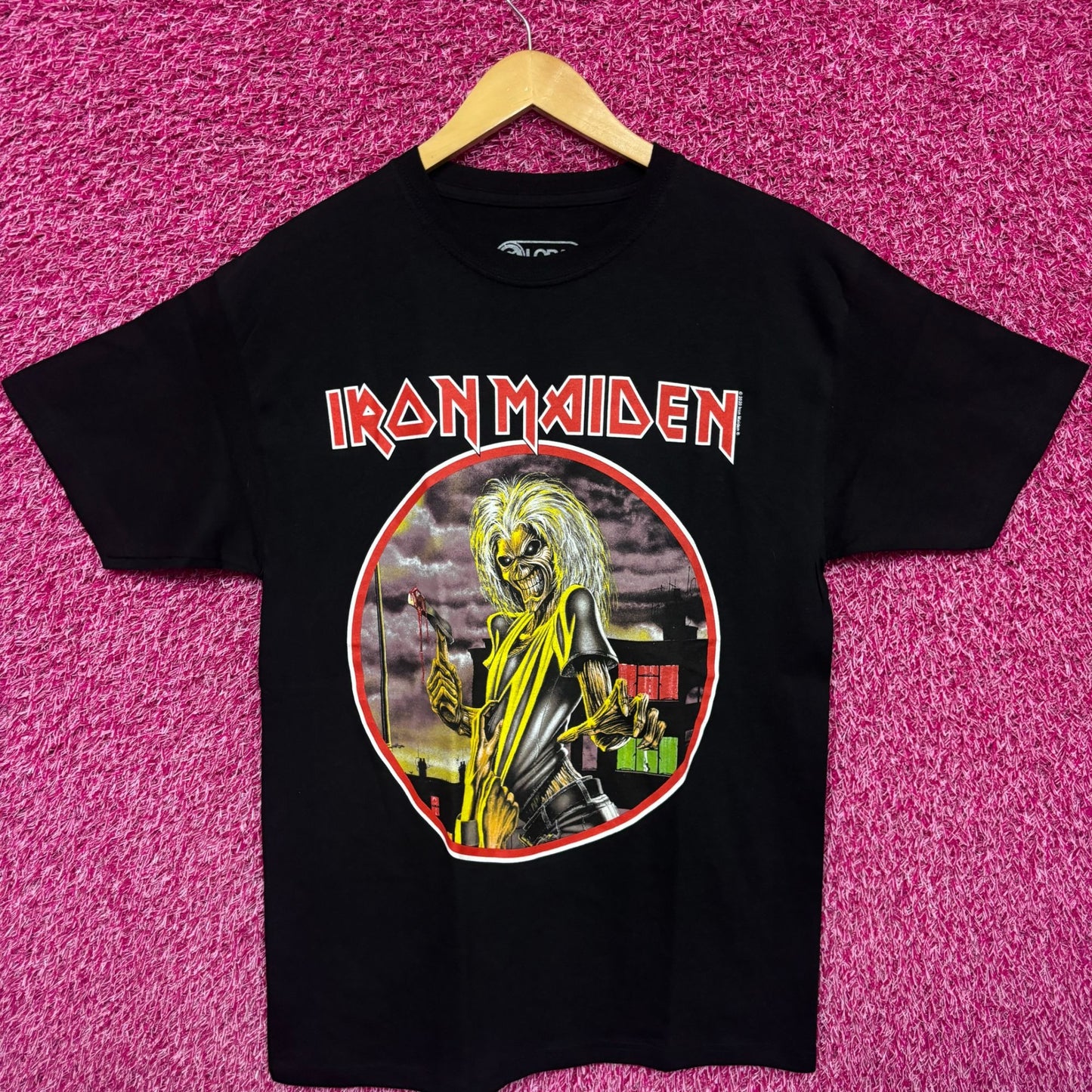 Iron Maiden Killers Album Cover Art Heavy Metal Tee M