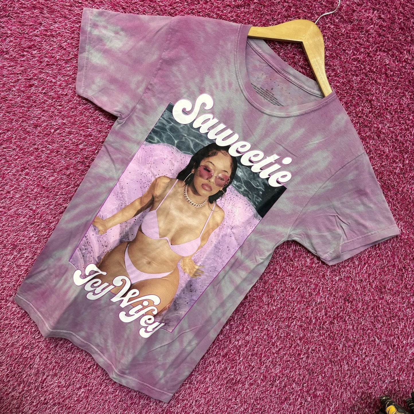 Saweetie Icy Wifey tiedye size small