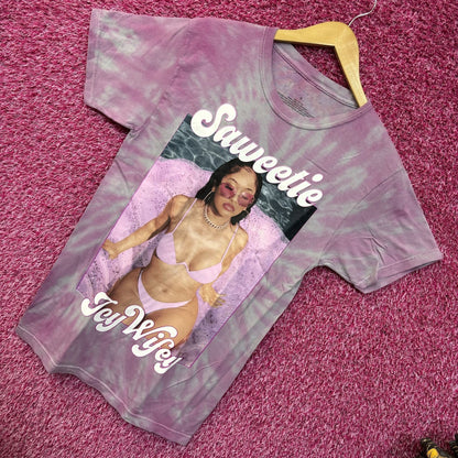 Saweetie Icy Wifey tiedye size small