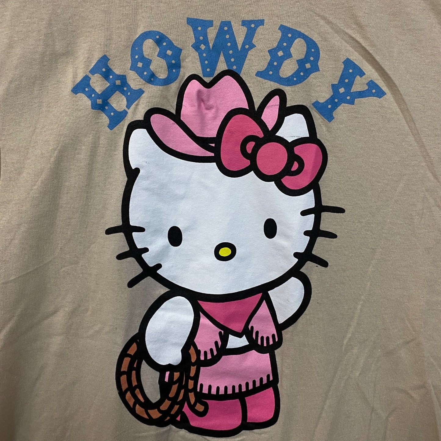 Sanrio Hello kitty Cowgirl Howdy by Sanrio T-Shirt Size Medium