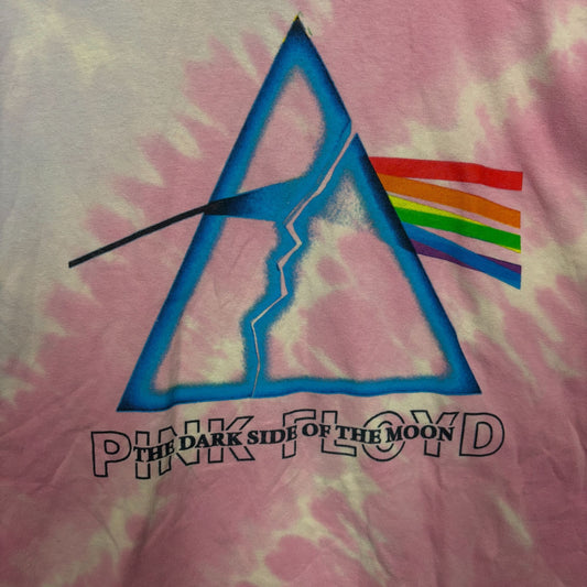 Pink Floyd The Dark Side of the Moon Album Rock Tie Dye M