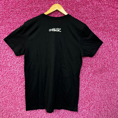Gorillaz The Now Now 2-D Album Cover Virtual Rock Band Tee M