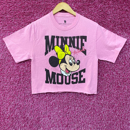 Disney Minnie Mouse Cartoon Cute Crop Top Extra Small