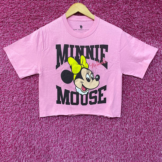 Disney Minnie Mouse Cartoon Cute Crop Top Extra Small