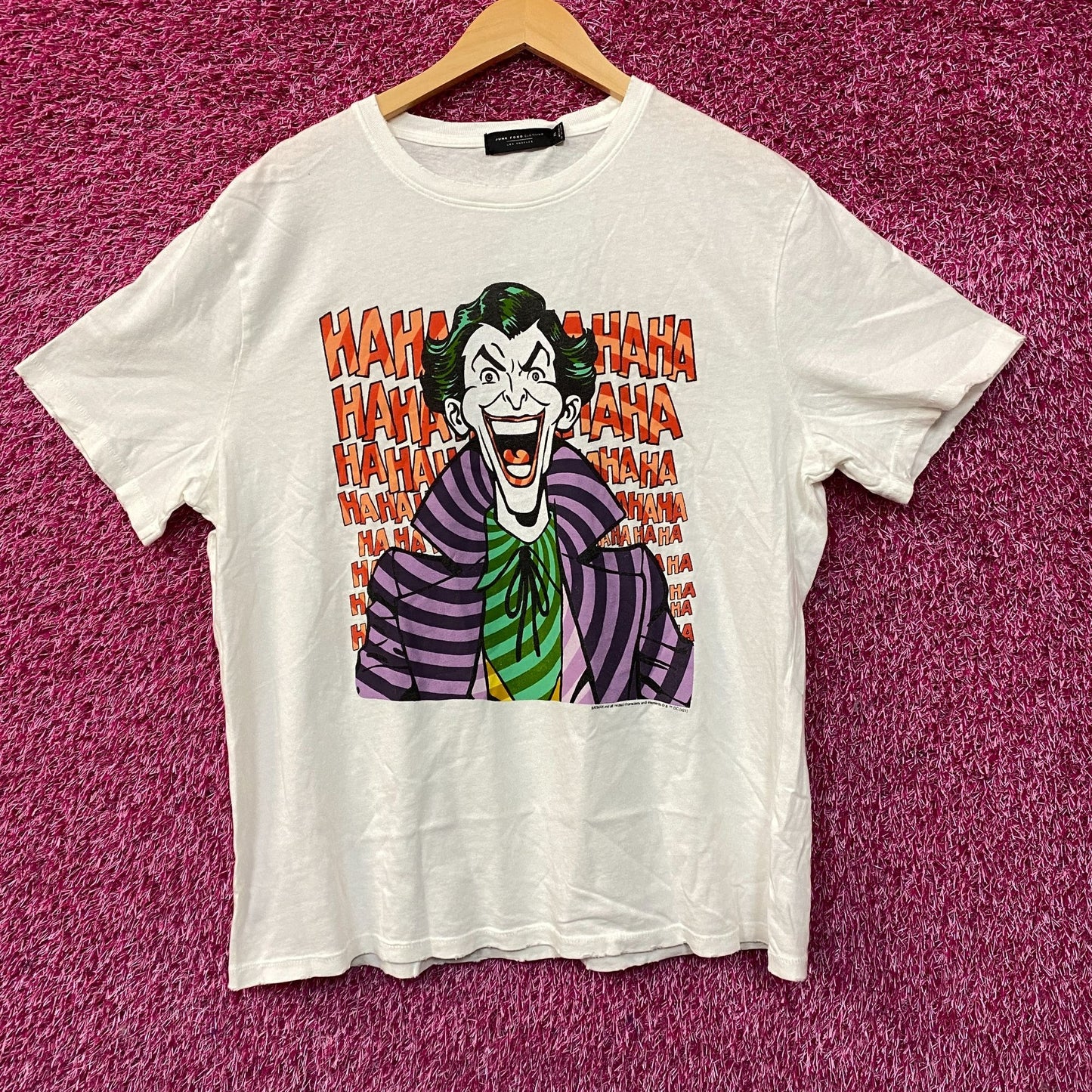 DC Comics Villain The Joker Graphic T-Shirt XL