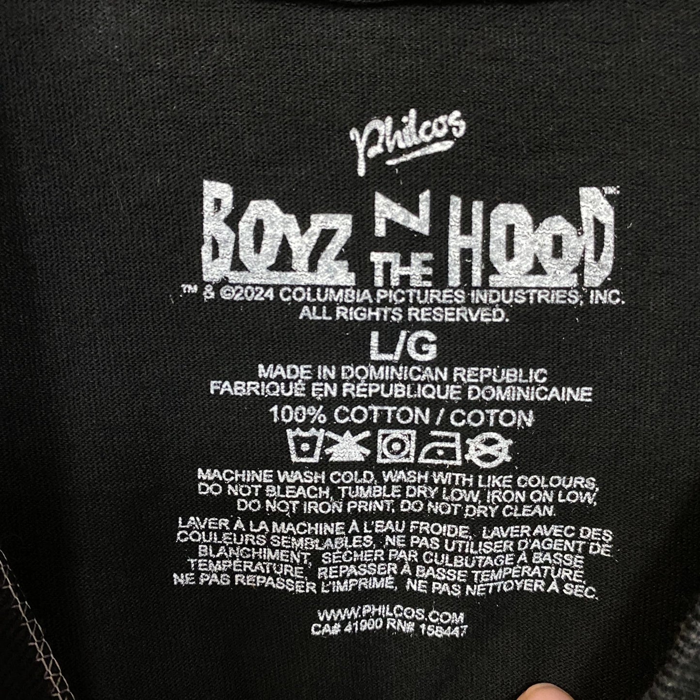 Boyz In The Hood Ice Cube Mineral Wash T-Shirt Large