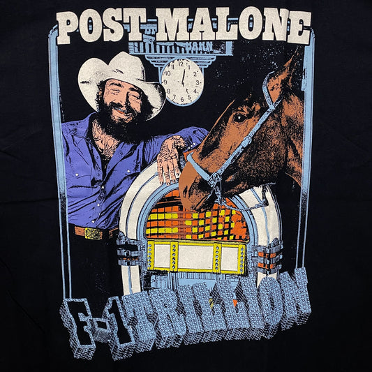 Post Malone F-1 Trillion Jukebox Horse T-Shirt XL