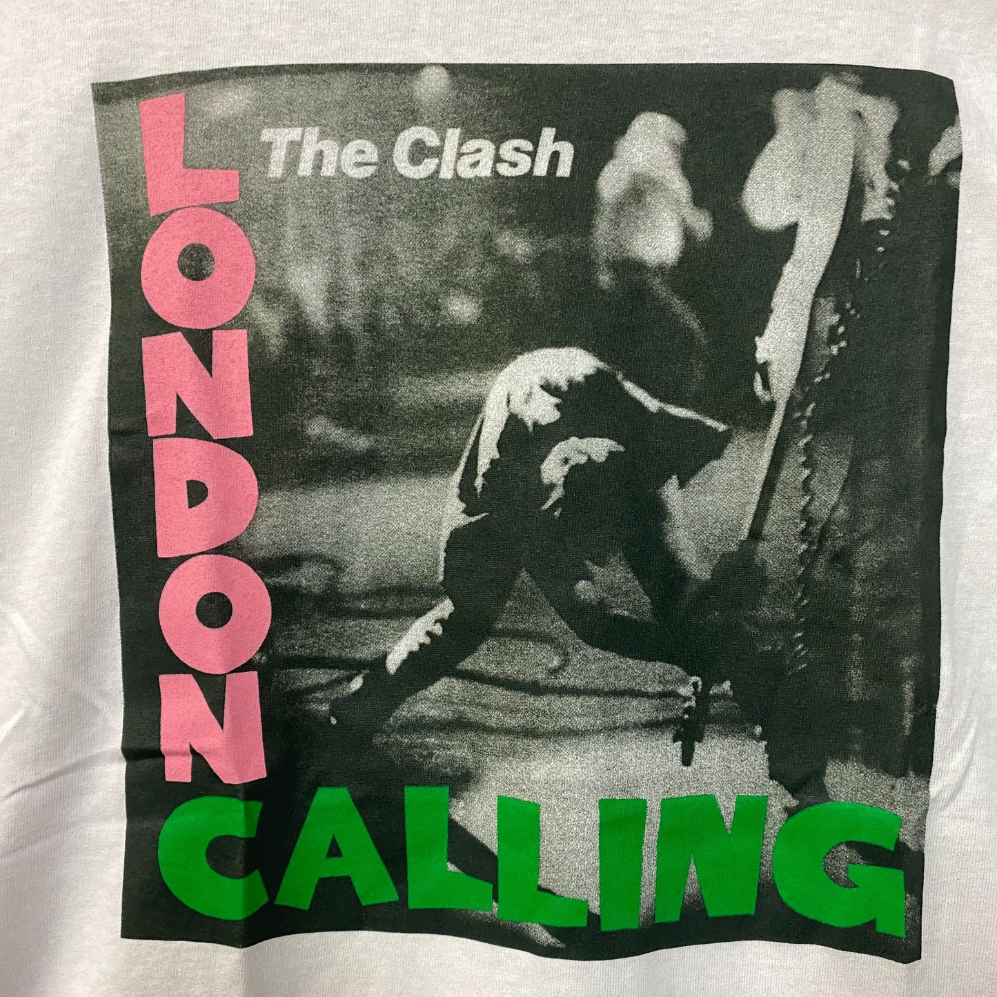 The Clash London Calling Album Cover Rock Band T-Shirt XL