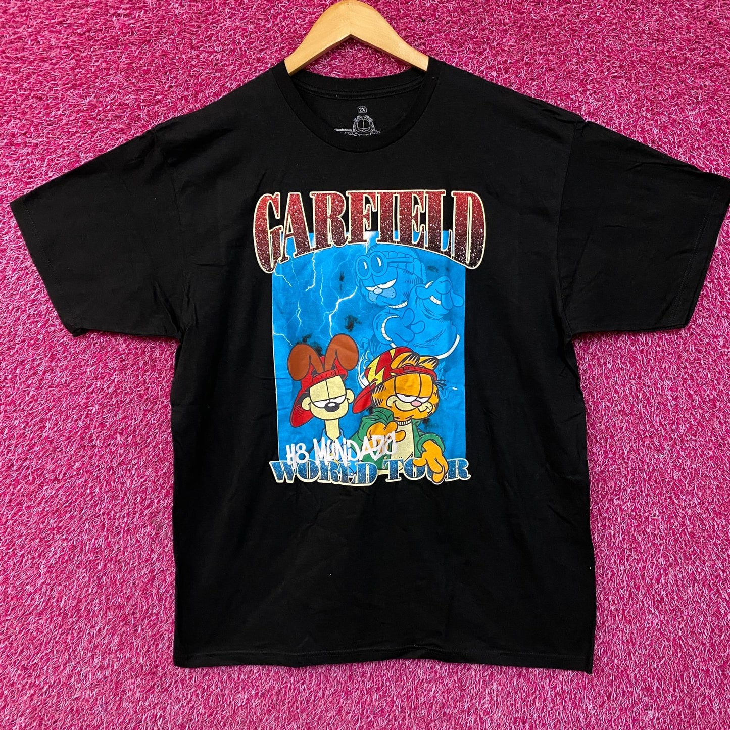 Nickelodeon Garfield H8 Munidaze World Tour T-Shirt 2XL