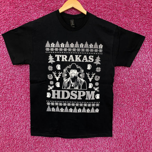 Trakas HDSPM Ugly Christmas Sweater Graphic T-Shirt Large