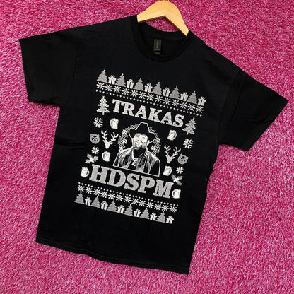 Trakas HDSPM Ugly Christmas Sweater Graphic T-Shirt Large