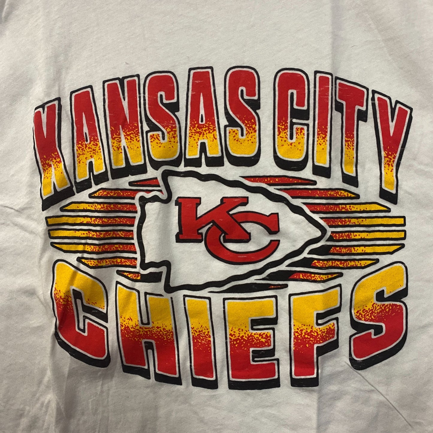 Junk Food NFL Kansas City Chiefs Sleeveless Cropped T-Shirt 2XL