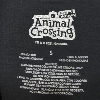 Animal Crossing: New Horizon Grid Graphic Design T-Shirt Small