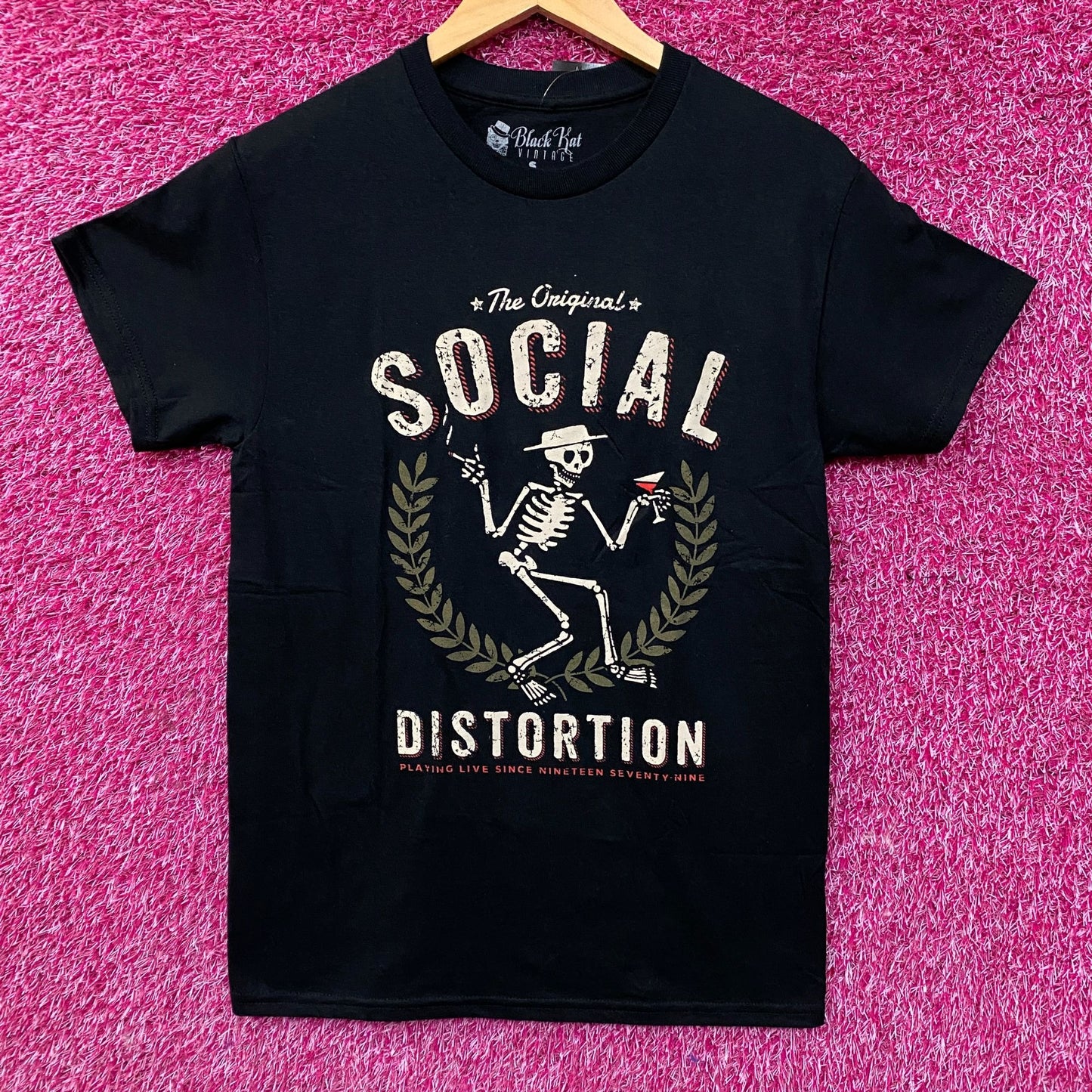 Social Distortion "Skelly" Graphic Punk Rock Band T-shirt Small