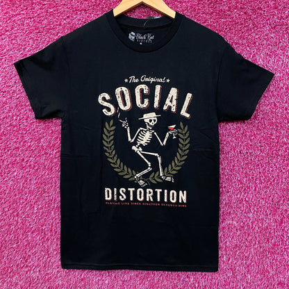 Social Distortion "Skelly" Graphic Punk Rock Band T-shirt Small