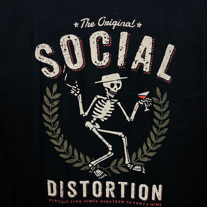 Social Distortion "Skelly" Graphic Punk Rock Band T-shirt Small