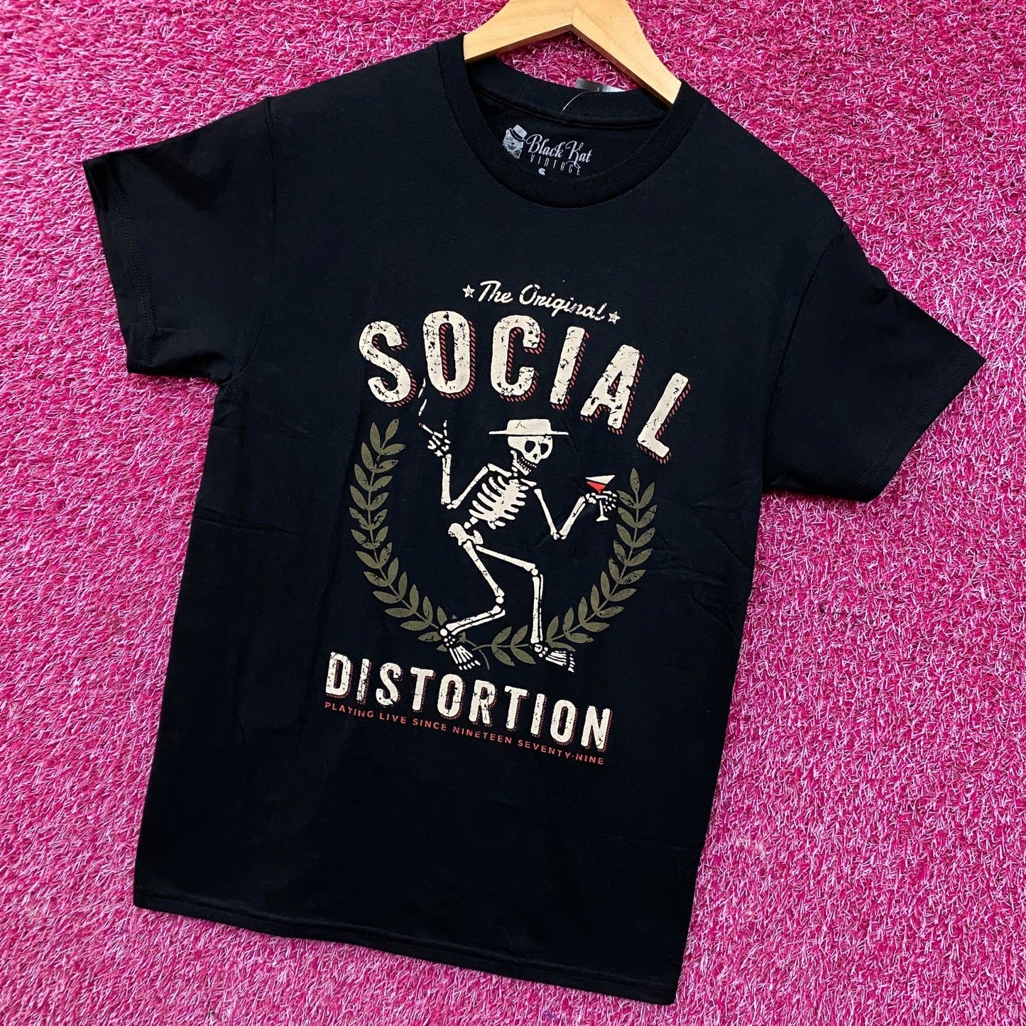 Social Distortion "Skelly" Graphic Punk Rock Band T-shirt Small