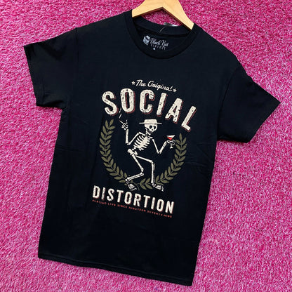 Social Distortion "Skelly" Graphic Punk Rock Band T-shirt Small