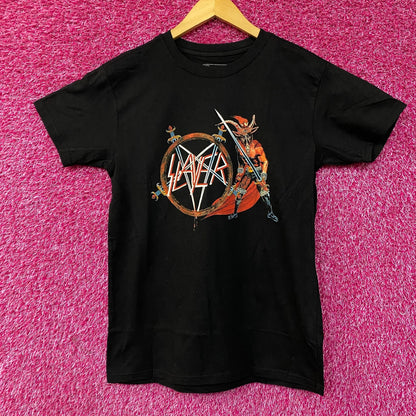 Slayer Show No Mercy Rock Band T-Shirt Size Small