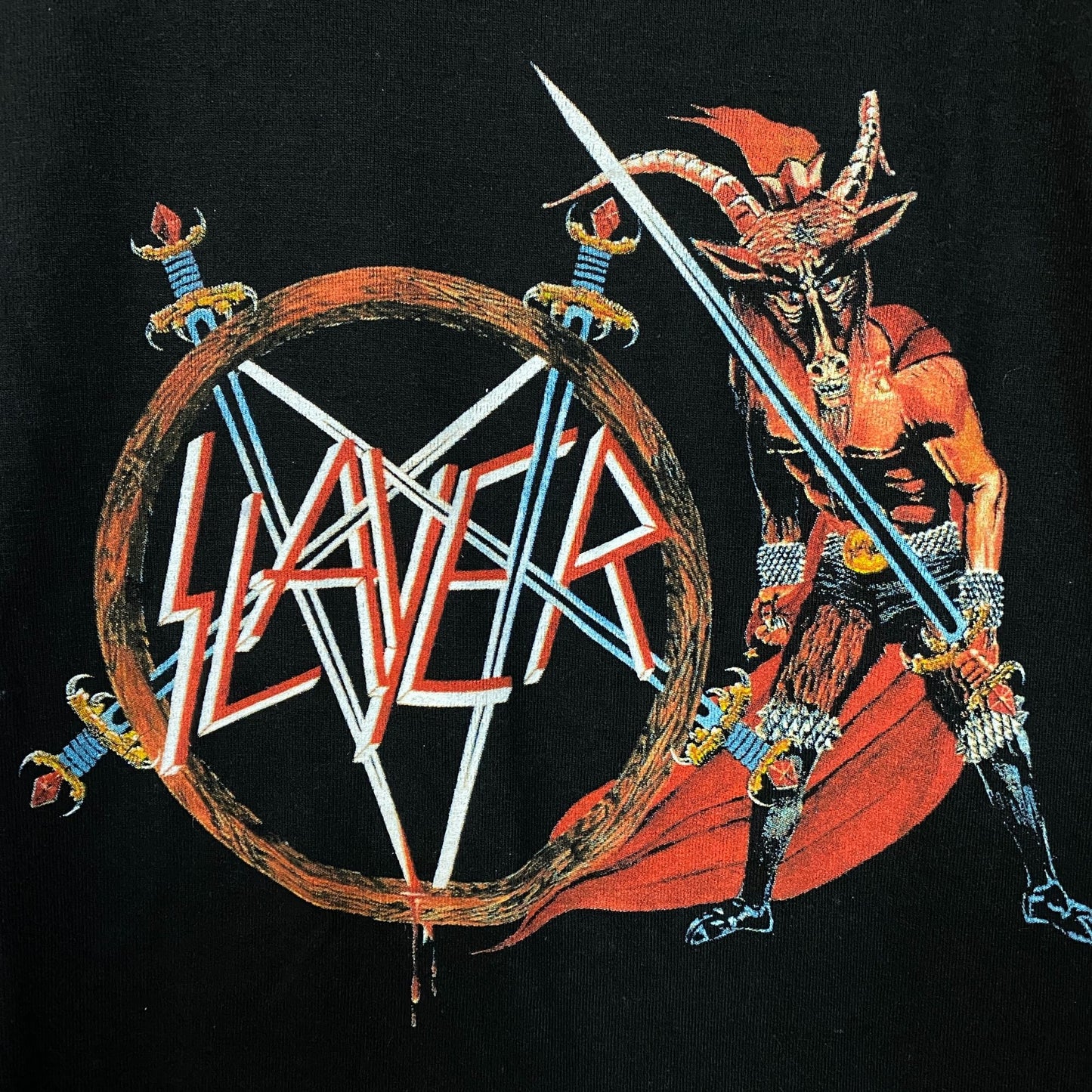 Slayer Show No Mercy Rock Band T-Shirt Size Small