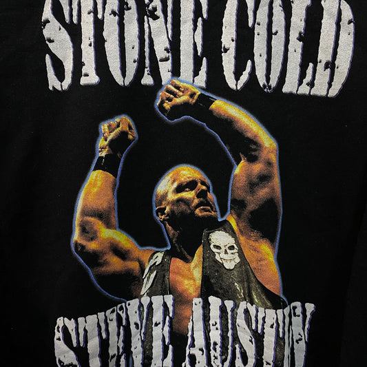 Stone Cold Steve Austin WWE Double Sided Crewneck size Medium