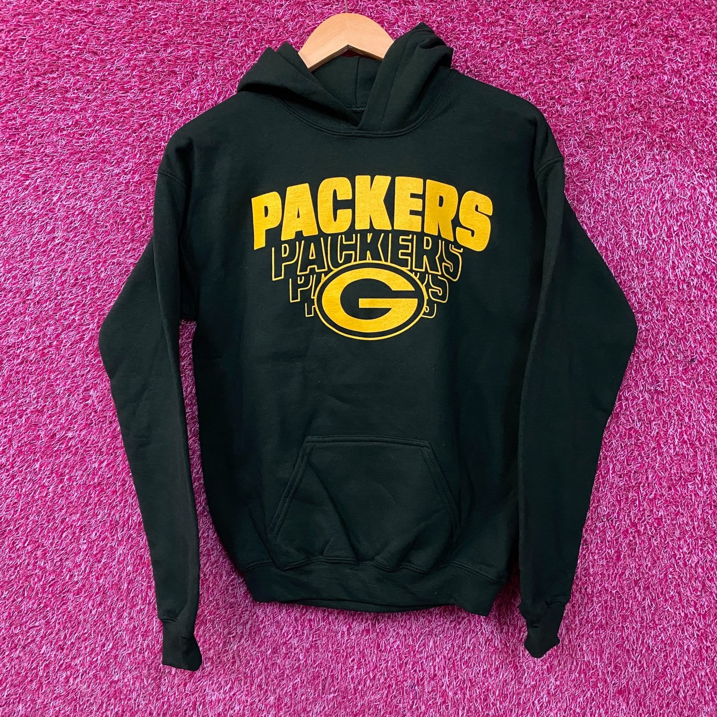 Green Bay Packers Logo Graphic Pullover Hoodie XL