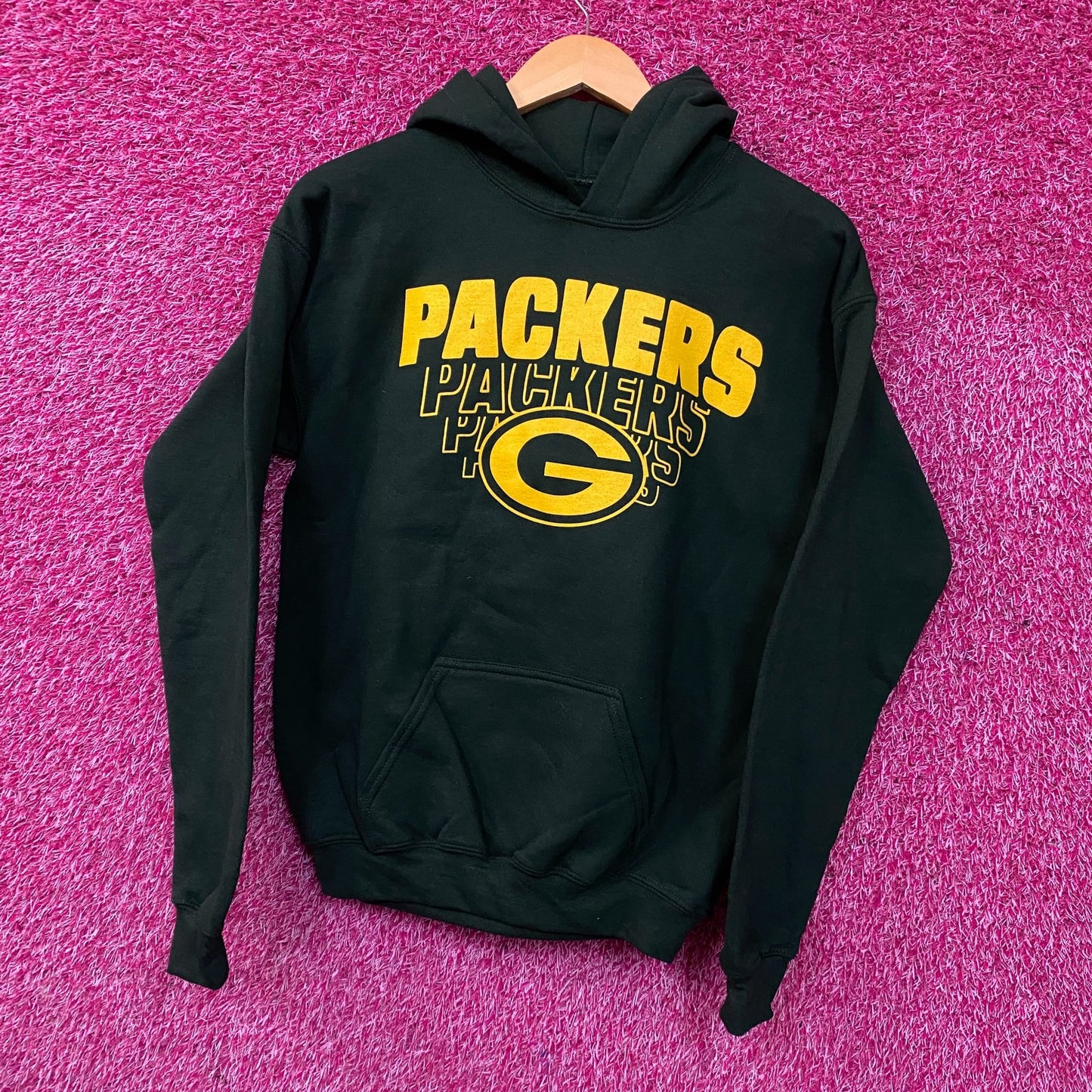 Green Bay Packers Logo Graphic Pullover Hoodie XL