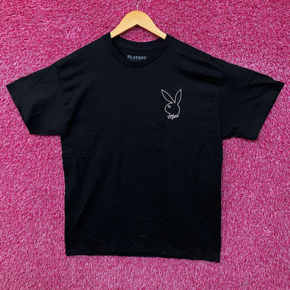 Playboy Logo Graphic T-Shirt Large
