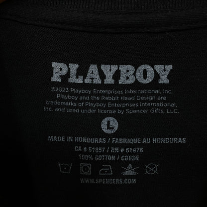 Playboy Logo Graphic T-Shirt Large