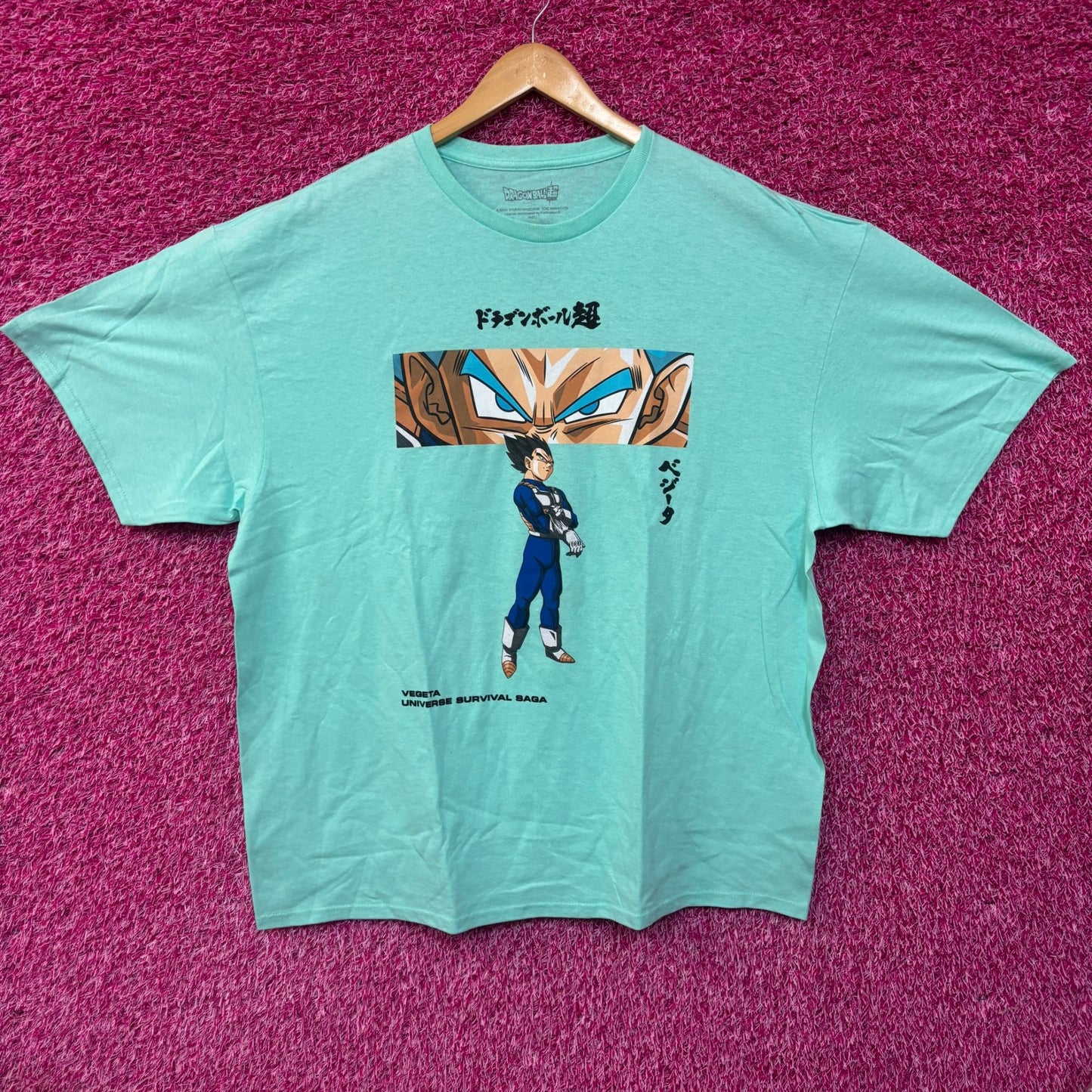 Dragon Ball Z Vegeta Anime Tshirt size XL