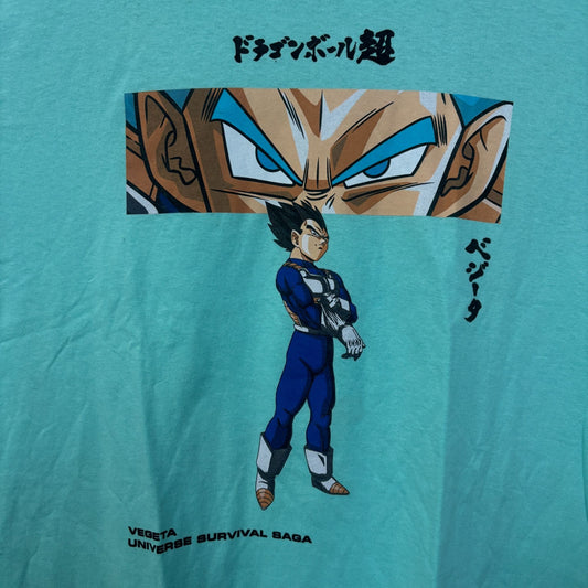 Dragon Ball Z Vegeta Anime Tshirt size XL