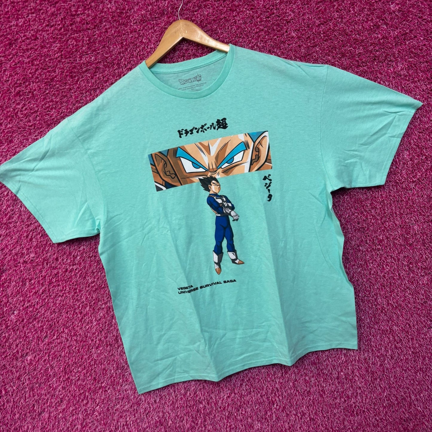 Dragon Ball Z Vegeta Anime Tshirt size XL