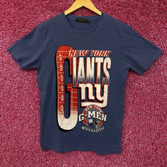 Junk Food Clothing New York Giants G-Men Graphic Women's T-Shirt  Medium