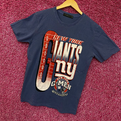 Junk Food Clothing New York Giants G-Men Graphic Women's T-Shirt  Medium