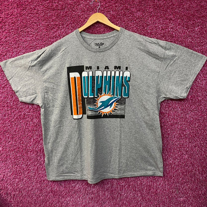 Junk Food NFL Miami Dolphins Logo T-Shirt 2XL