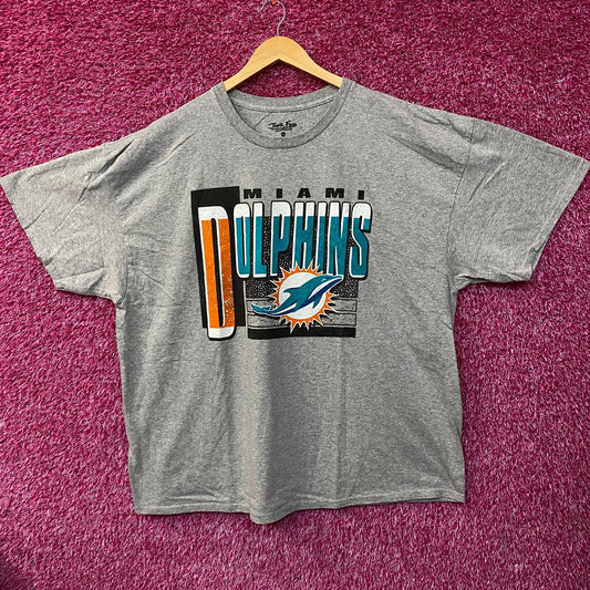 Junk Food NFL Miami Dolphins Logo T-Shirt 2XL