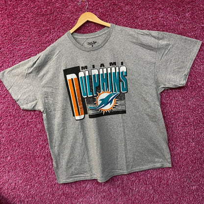 Junk Food NFL Miami Dolphins Logo T-Shirt 2XL