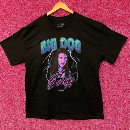 Twilight Jacob Black Big Dog Energy Graphic T-Shirt XL