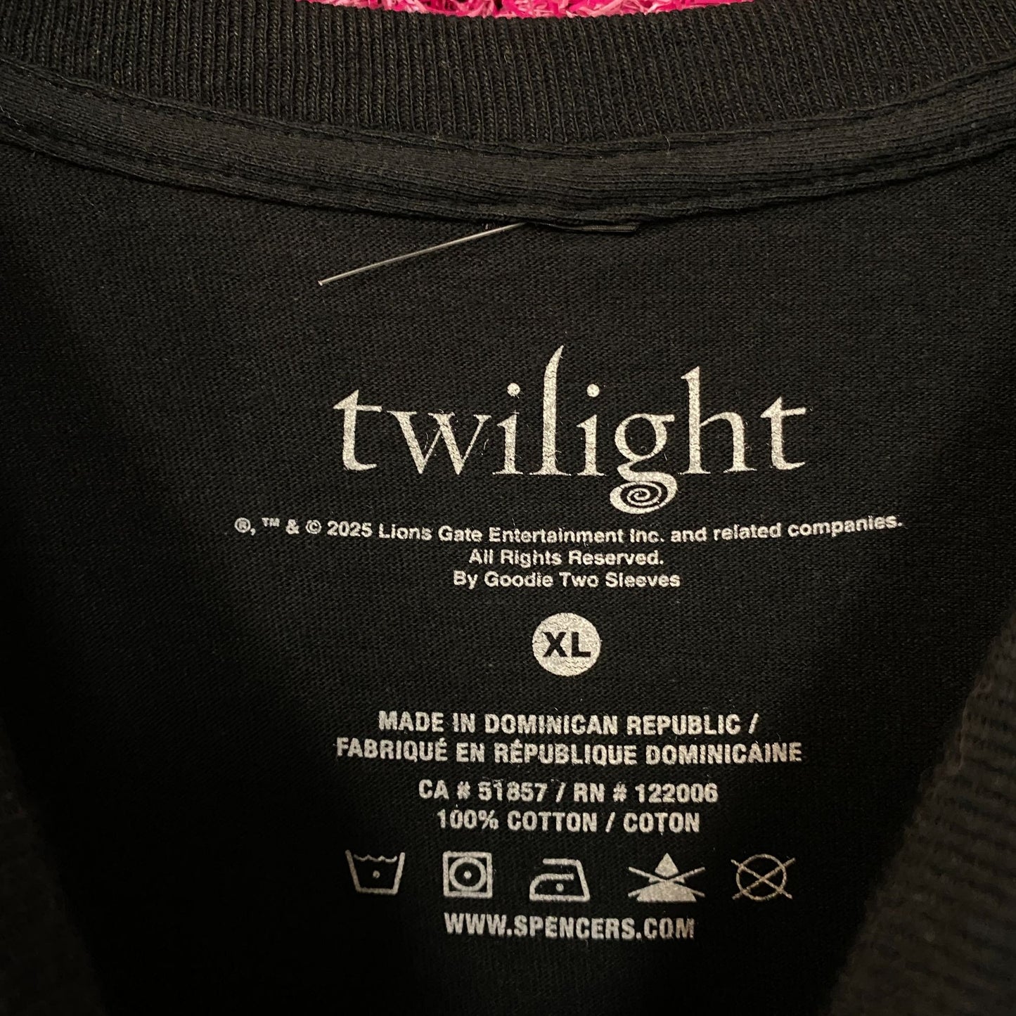 Twilight Jacob Black Big Dog Energy Graphic T-Shirt XL