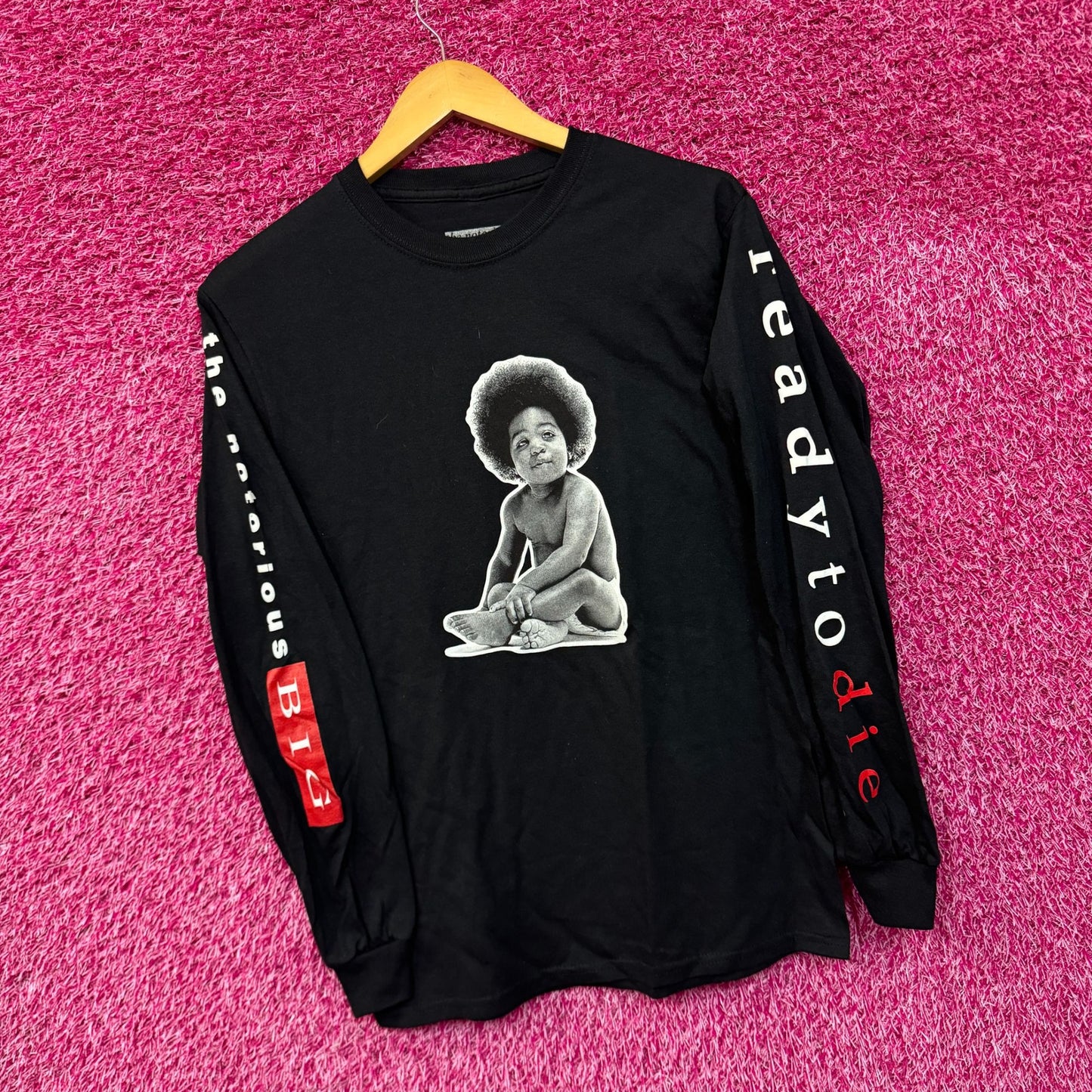 Biggie smalls Ready To Die l/s shirt size small