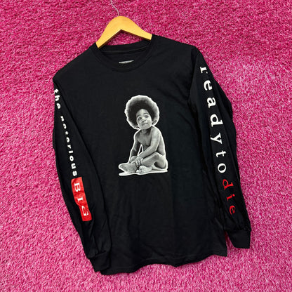 Biggie smalls Ready To Die l/s shirt size small
