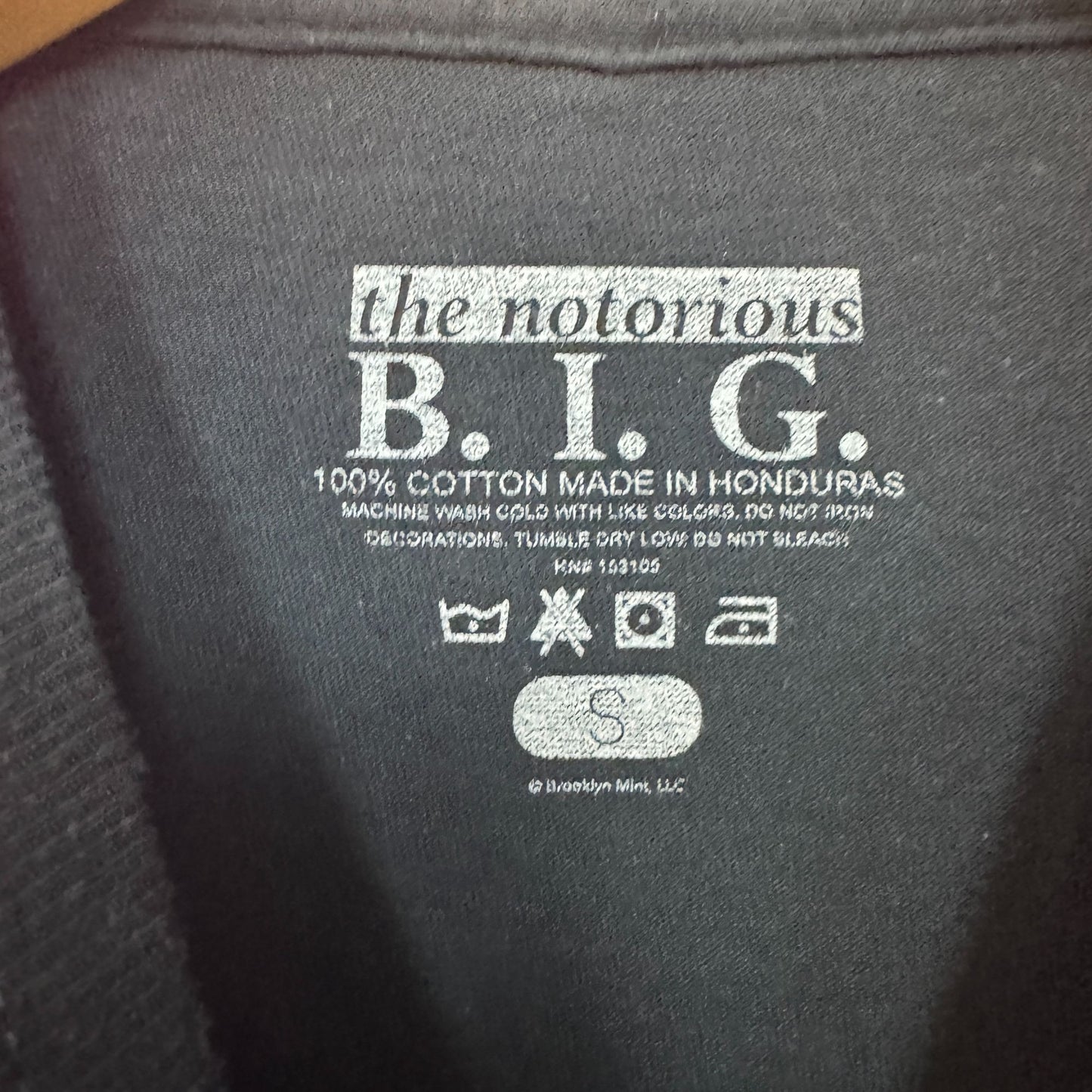 Biggie smalls Ready To Die l/s shirt size small