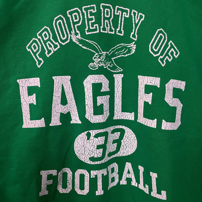 Junk Food Clothing Philadelphia Eagles Property Crewneck Sweatshirt 2XL