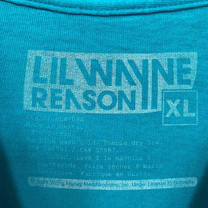 Lil Wayne Tha Carter III A Milli Graphic Design Blue T-Shirt XL