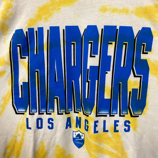 NFL Franchise AFC West Los Angeles Chargers Tie-Dye Long Sleeve XL