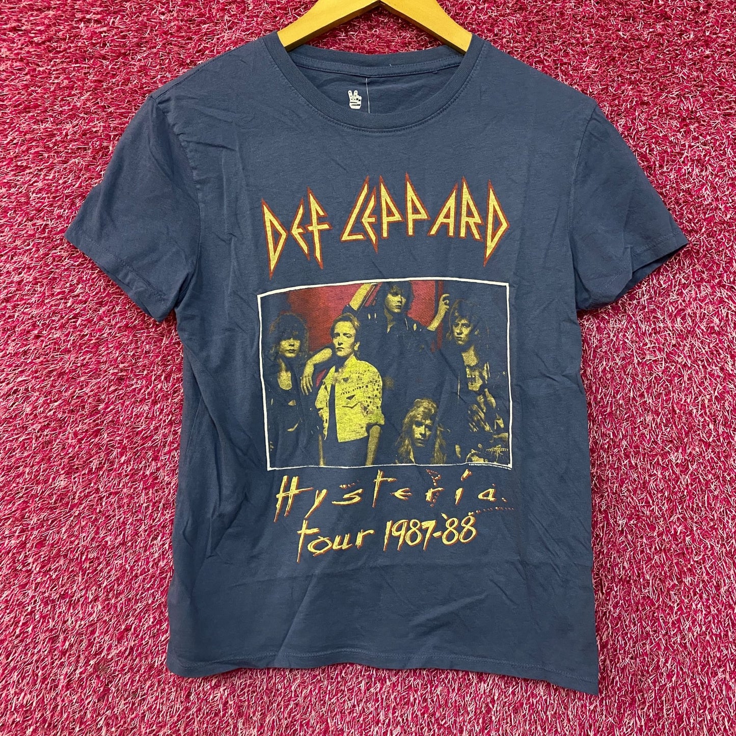 Def Leppard Hysteria Tour 1987-88 T-Shirt Size Extra Small