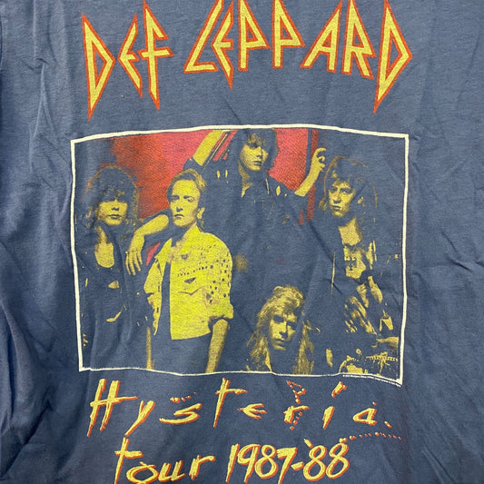 Def Leppard Hysteria Tour 1987-88 T-Shirt Size Extra Small