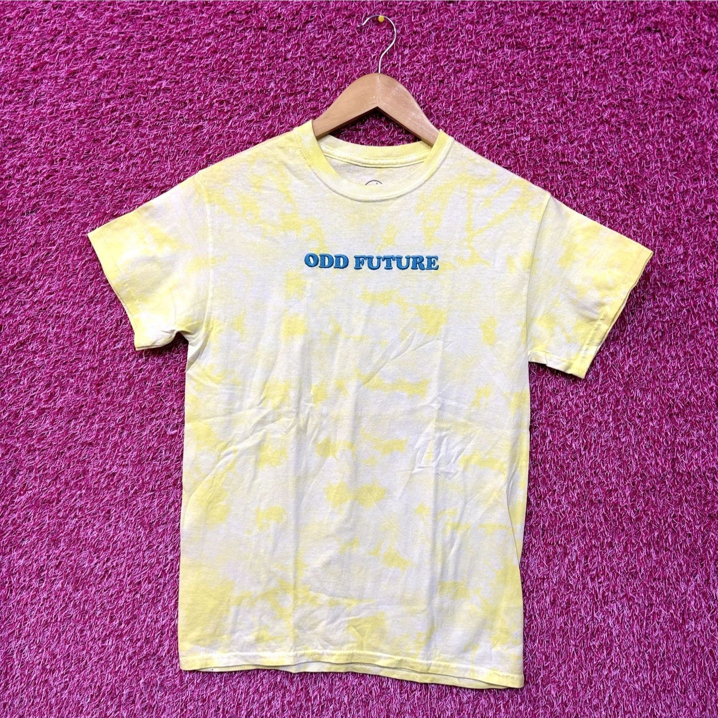 Odd Future Spell-Out Embroidered & OF Donut Logo Tie Dye S